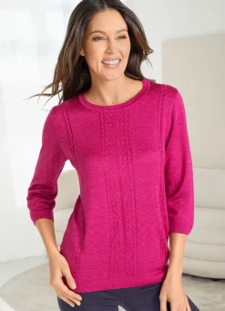 Pullover mit edlem Glanz