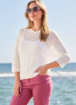 Pullover mit edlem Glanzeffekt