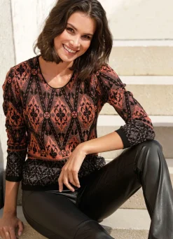 Pullover mit edlem Glitzer