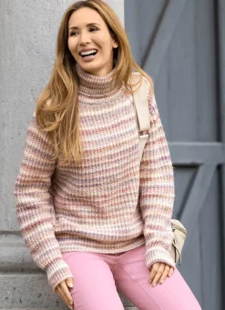 Pullover mit edlem Perlfang