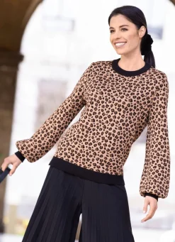 Pullover mit Glitzereffekt