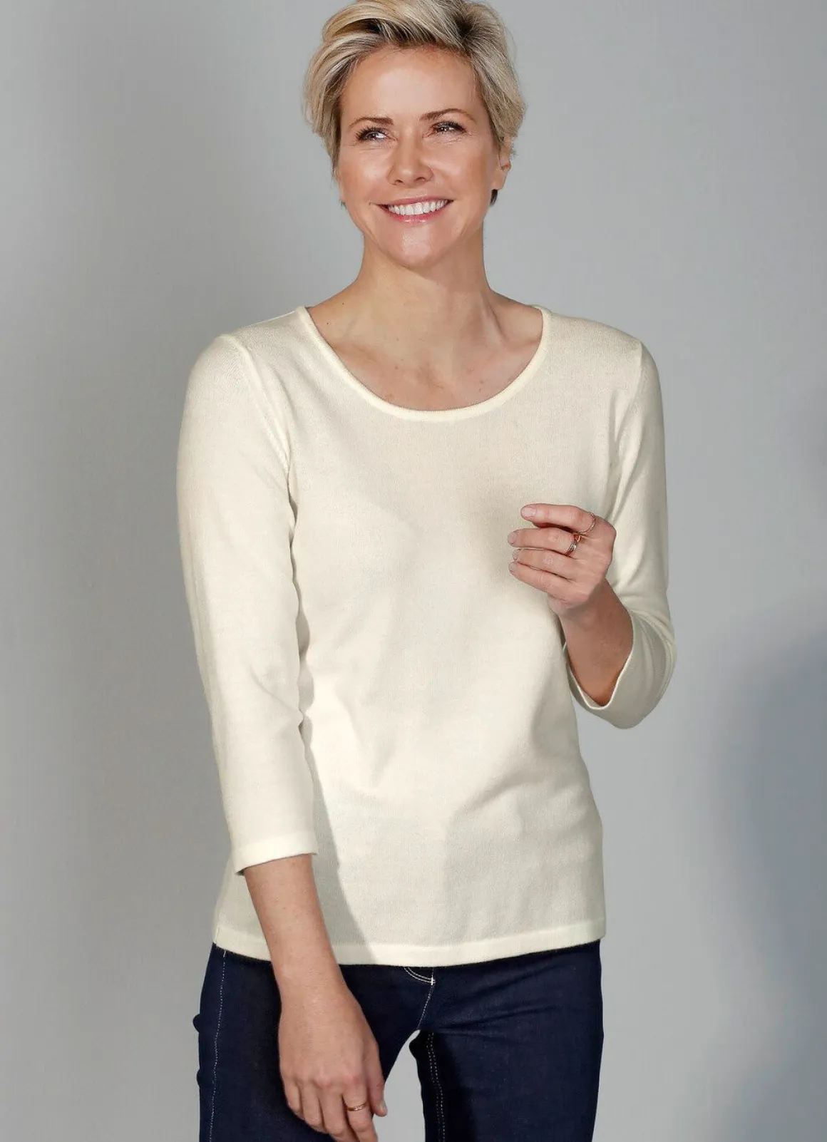 Pullover mit Modal