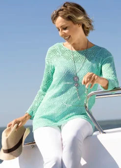 Pullover mit Rautendessin