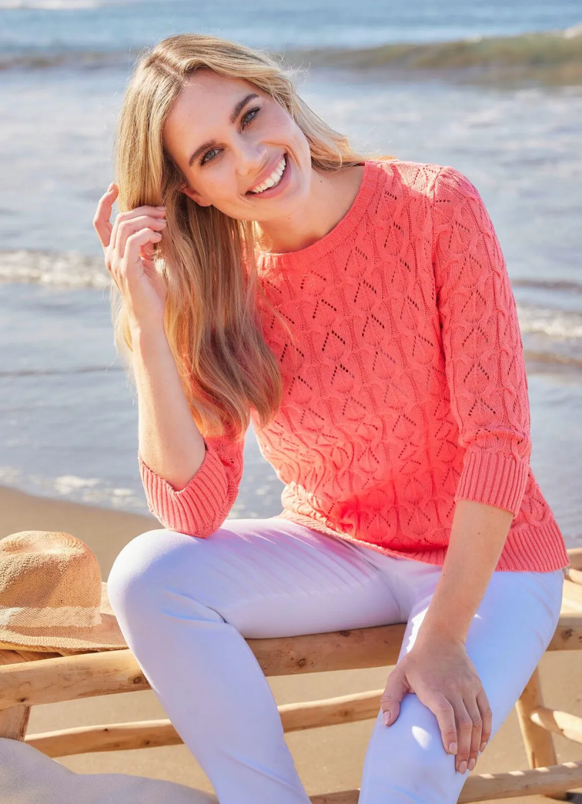 Pullover mit recycelter Baumwolle