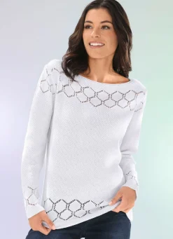 Pullover mit recycelter Baumwolle