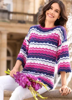Pullover mit Ringeldessin