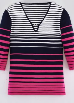 Pullover mit Ringeldessin