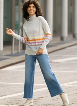 Pullover mit Ringeln