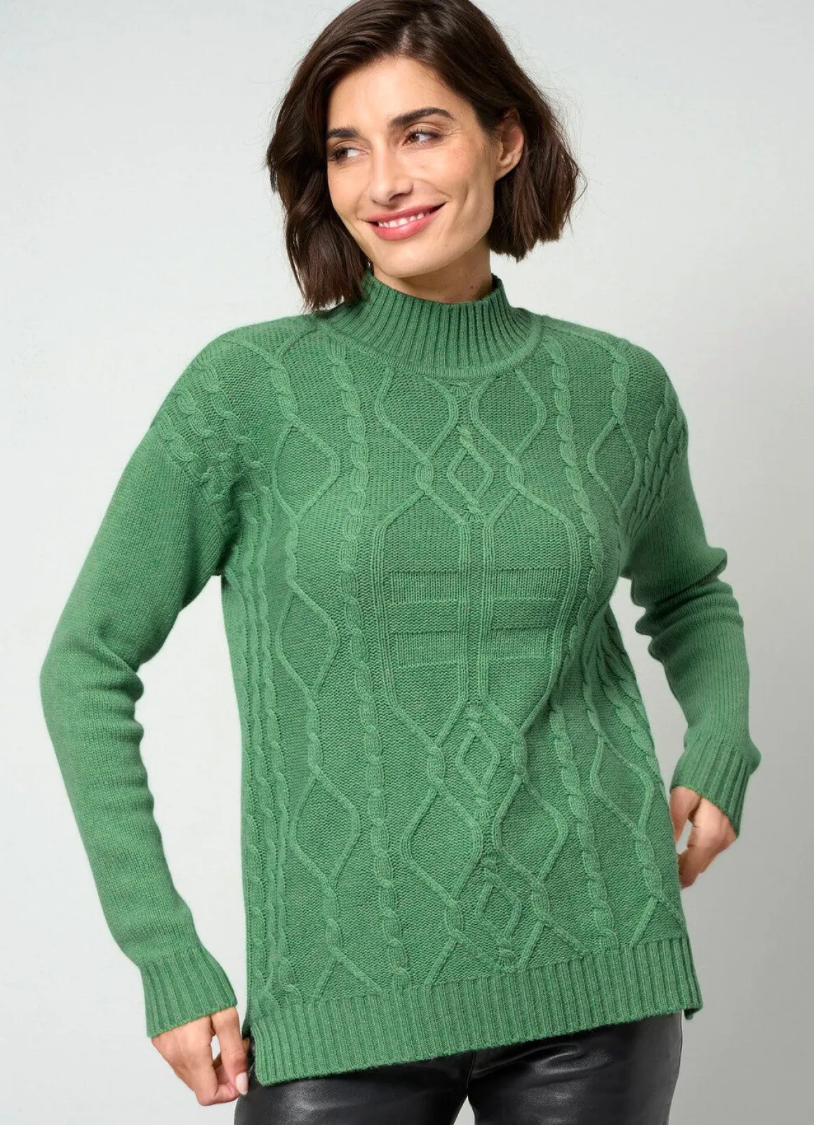 Pullover mit Schurwolle und Kaschmir