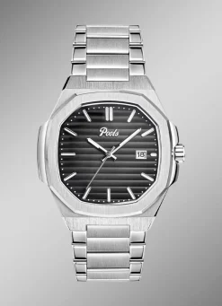 Quartz-Herrenuhr aus Edelstahl