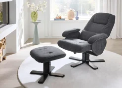 Relax-Sessel mit Hocker