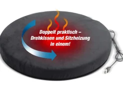 Relaxvital Dreh-Sitzkissen mit Wärmefunktion