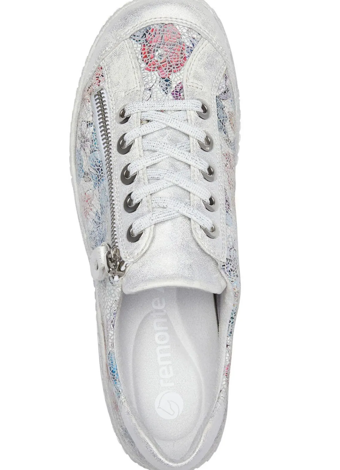 Remonte, elegante Damen-Sneaker, Weite G, mit Reißverschluss