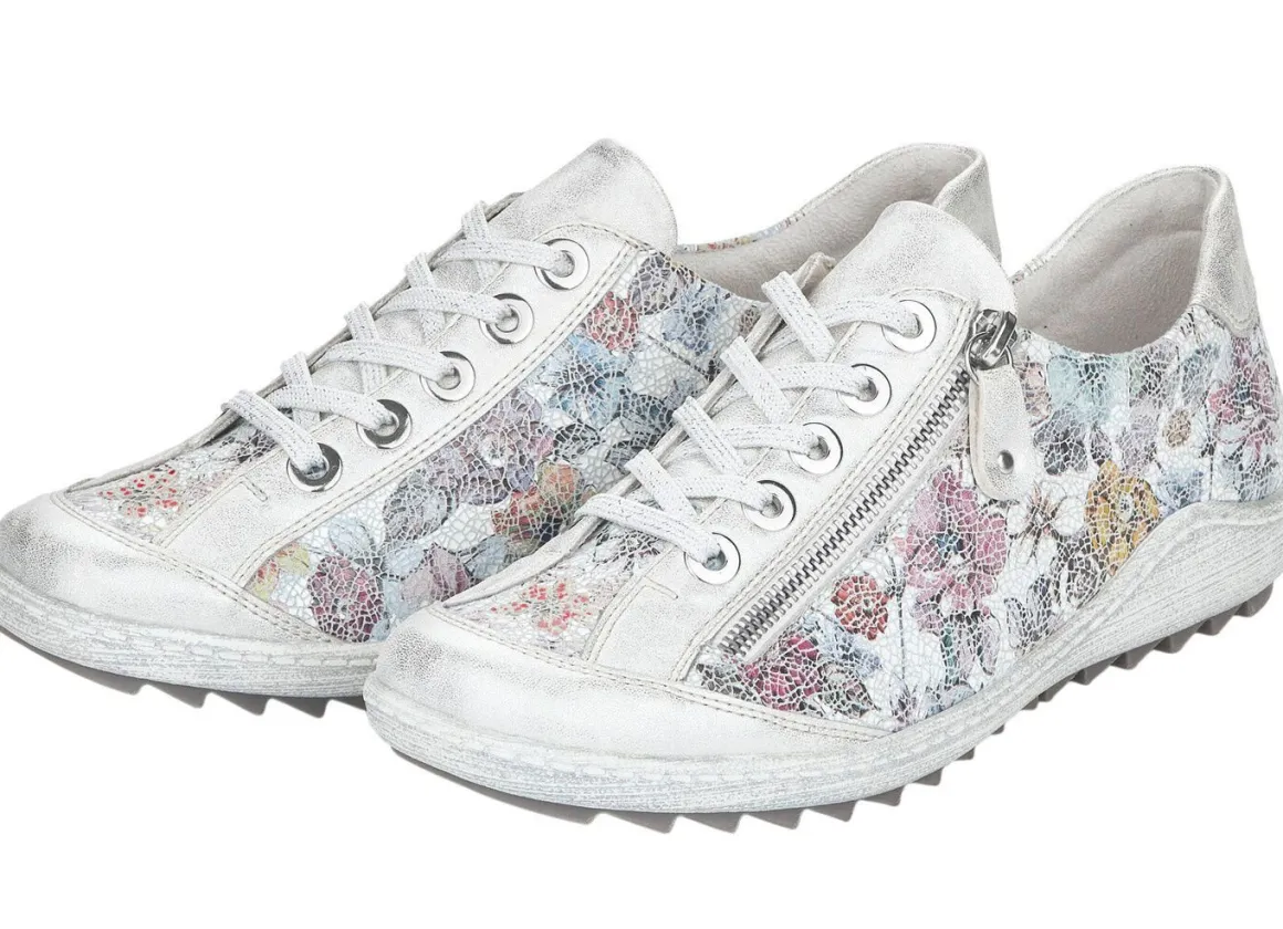 Remonte, elegante Damen-Sneaker, Weite G, mit Reißverschluss
