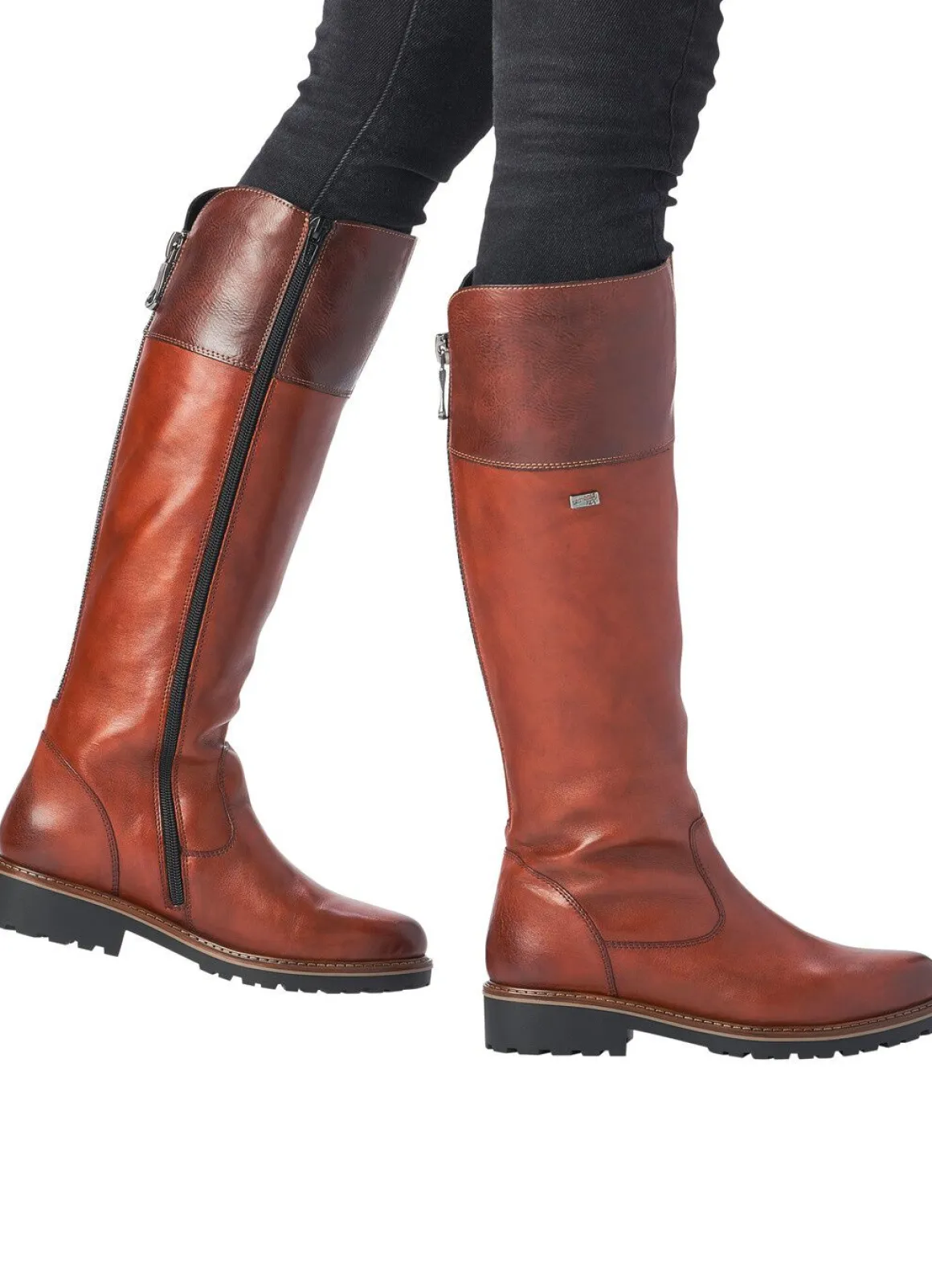 Remonte, gefütterte Damen-Stiefel, Winterschuhe, Weite G, mit Reißverschluss