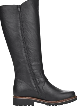 Remonte, gefütterte Damen-Stiefel, Winterschuhe, Weite G, mit Lammfell