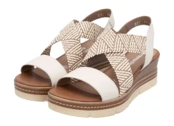 Remonte Sandalette mit Flechtdurchzügen