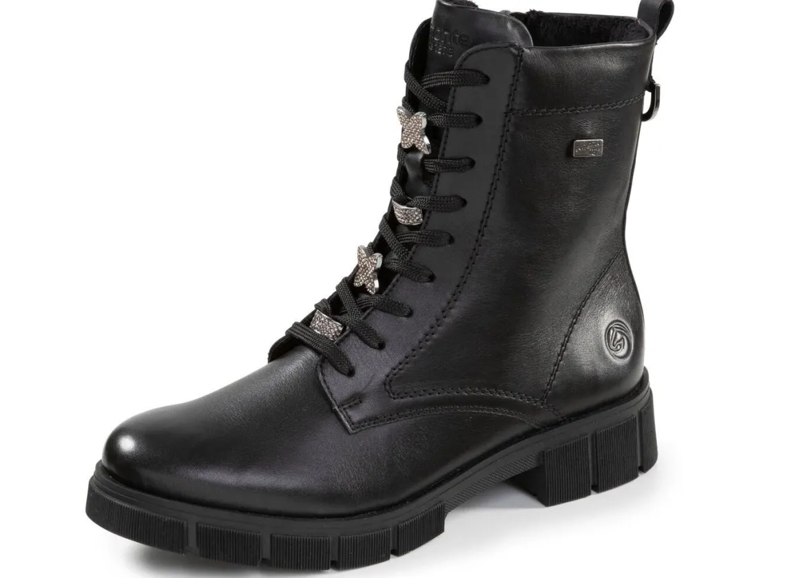 Remonte, schicke Damen-Stiefeletten, Winterschuhe, Weite G, mit Reißverschluss