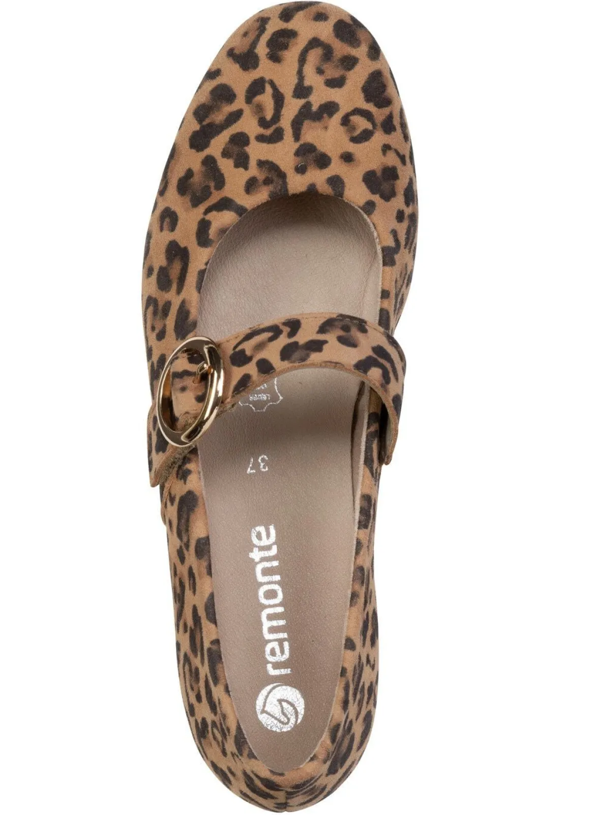 Remonte, trendige Damen-Spangenschuhe, mit herausnehmbarem Fußbett
