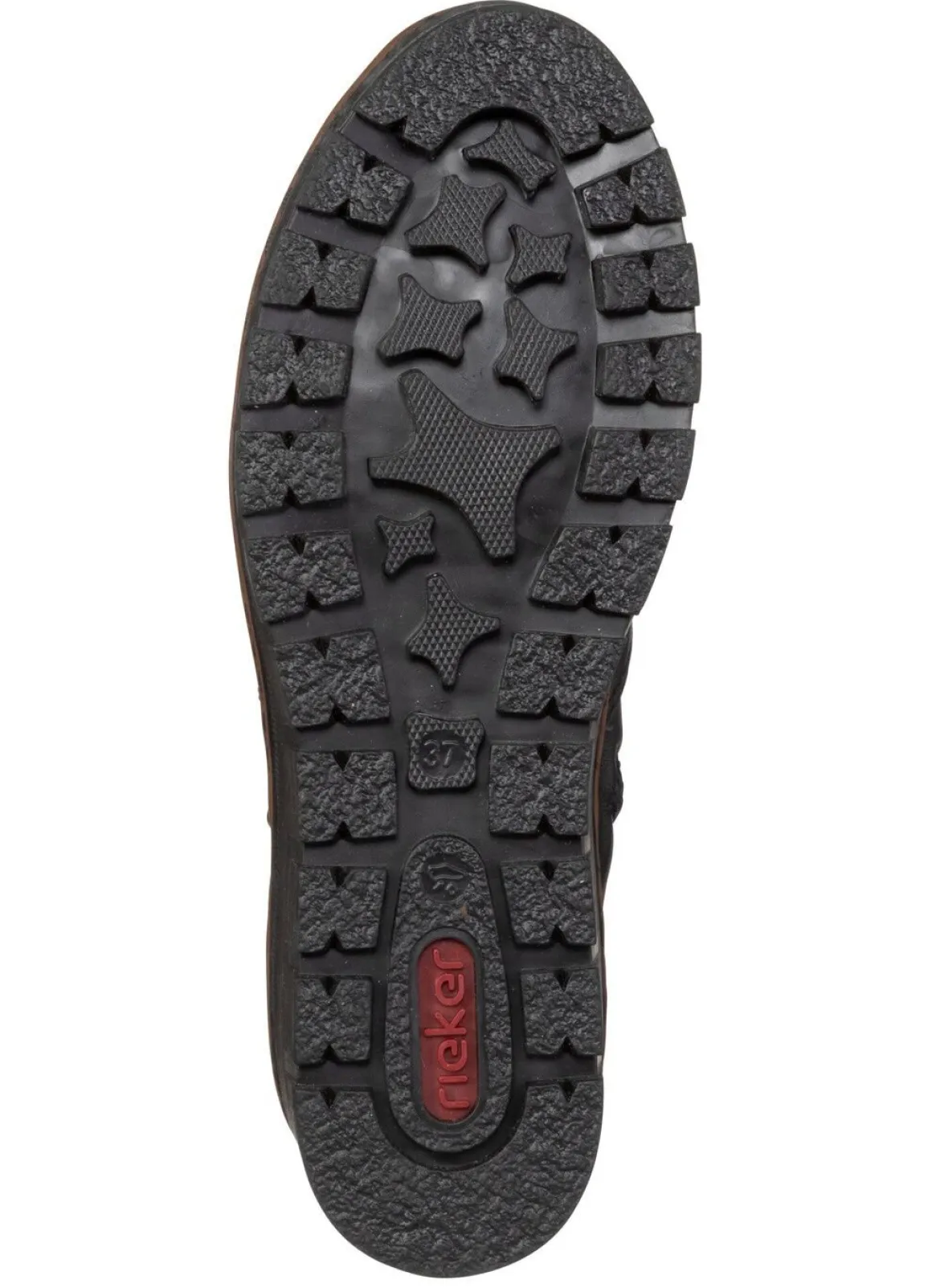 Rieker, gefütterte Damen-Stiefeletten, Winterschuhe, mit Reißverschluss