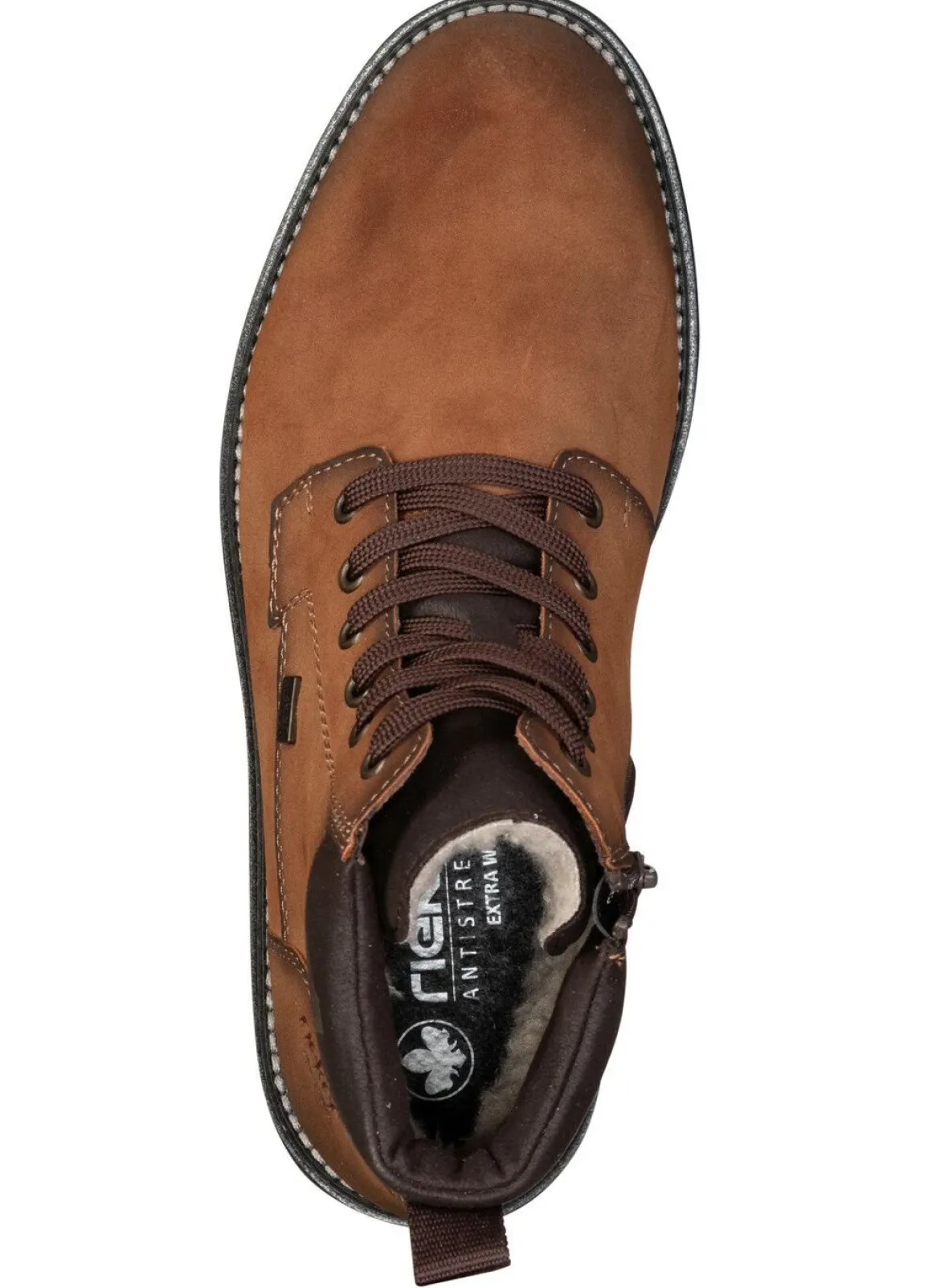 Rieker, gefütterte Herren-Boots, Winterschuhe, Weite H, mit Reißverschluss