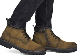 Rieker, gefütterte Herren-Boots, Winterschuhe, Weite H, mit Reißverschluss