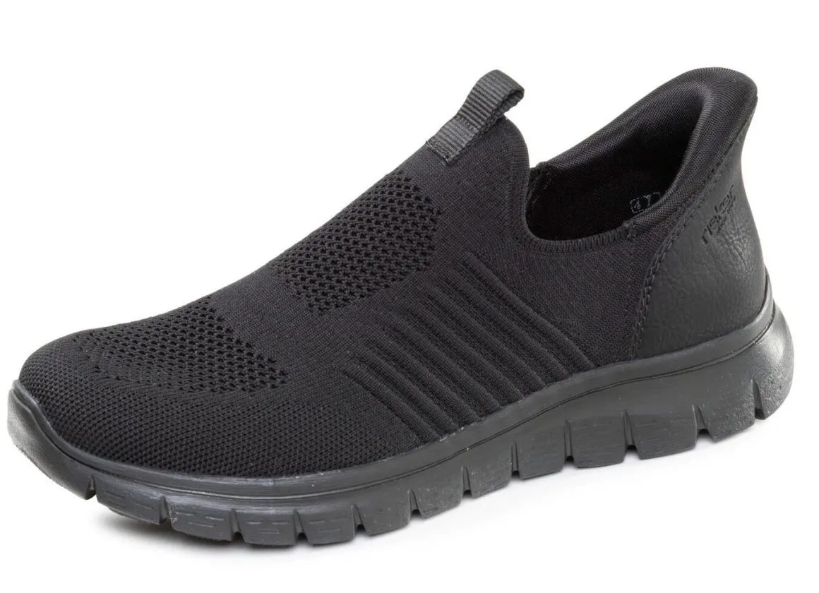 Rieker, leichte Herren-Slipper, mit verstärkter Hinterkappe