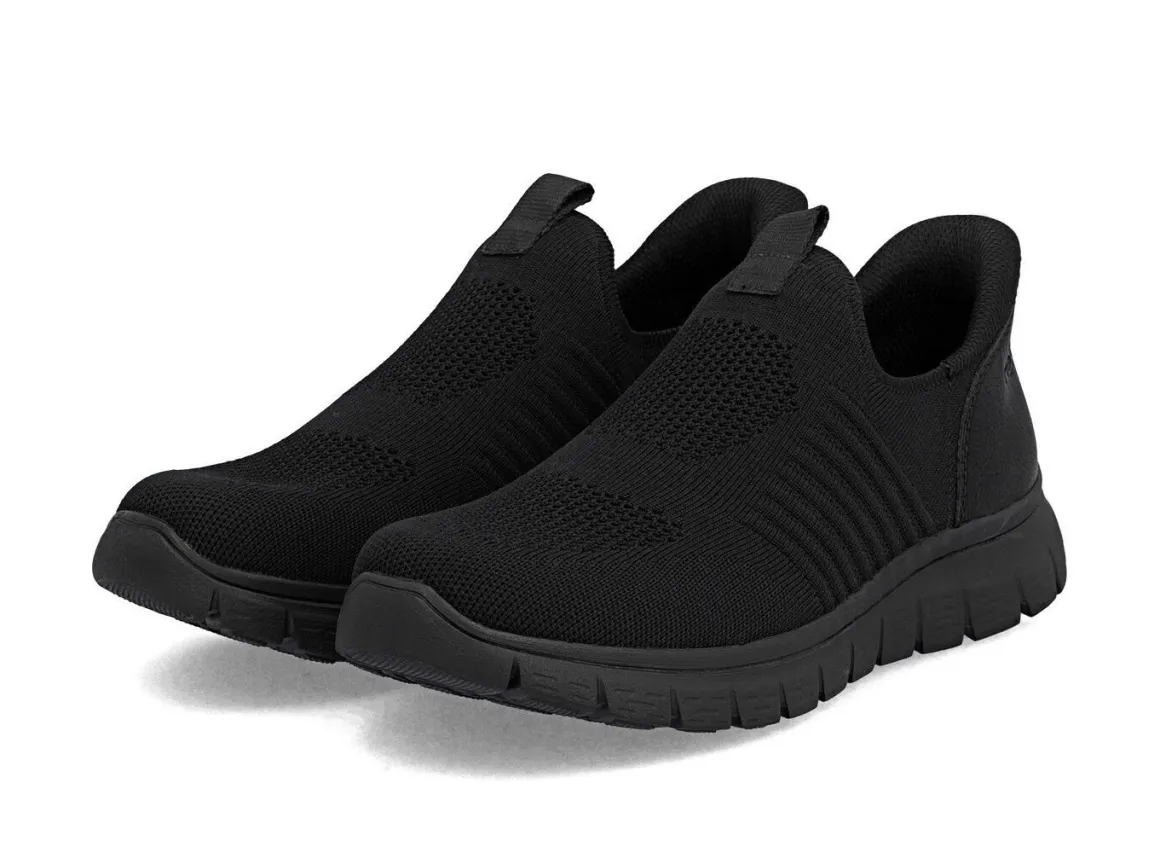 Rieker, leichte Herren-Slipper, mit verstärkter Hinterkappe