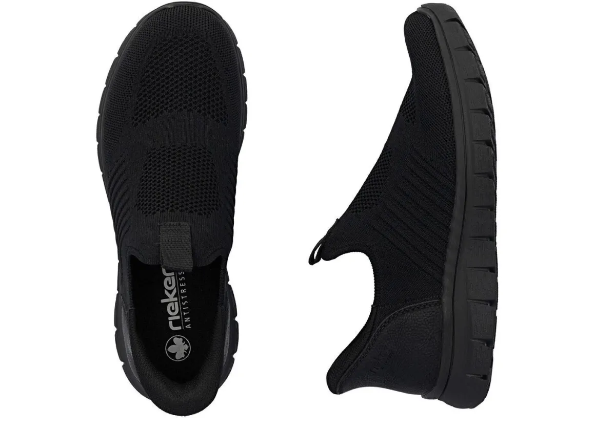 Rieker, leichte Herren-Slipper, mit verstärkter Hinterkappe