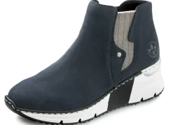 Rieker, modische Damen-Boots, Weite G, mit Reißverschluss