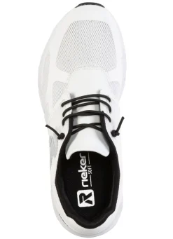 Rieker Sneaker aus teilweise beschichtetem Meshmaterial