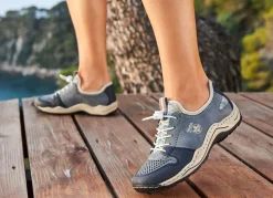 Rieker, sportliche Damen-Sneaker, mit herausnehmbarem Fußbett