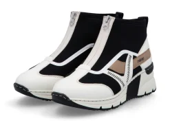 Rieker, stylische Damen-Boots, Weite G, mit herausnehmbarem Fußbett