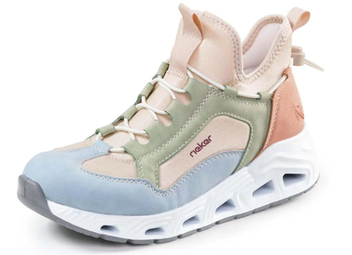 Rieker, stylische Damen-Boots, Weite G, mit herausnehmbarem Fußbett