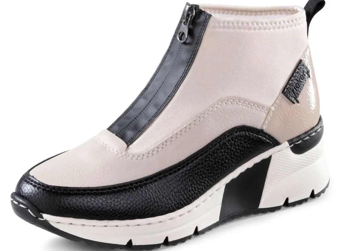 Rieker, stylische Damen-Boots, Weite G, mit Reißverschluss