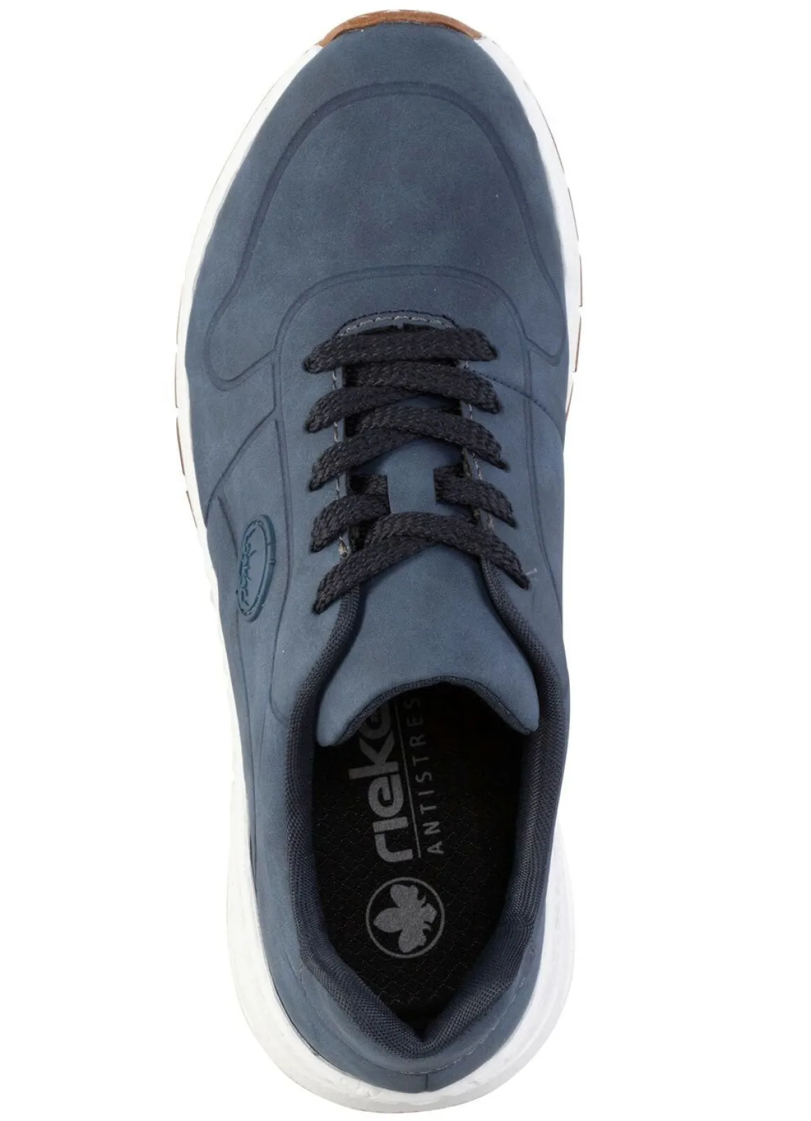 Rieker, stylische Damen-Sneaker, Weite H, mit herausnehmbarem Fußbett