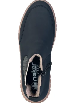 Rieker, trendige Damen-Boots, Winterschuhe, mit herausnehmbarem Fußbett