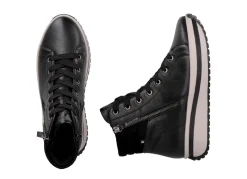 Rieker, trendige Damen-Boots, Winterschuhe, mit herausnehmbarem Fußbett