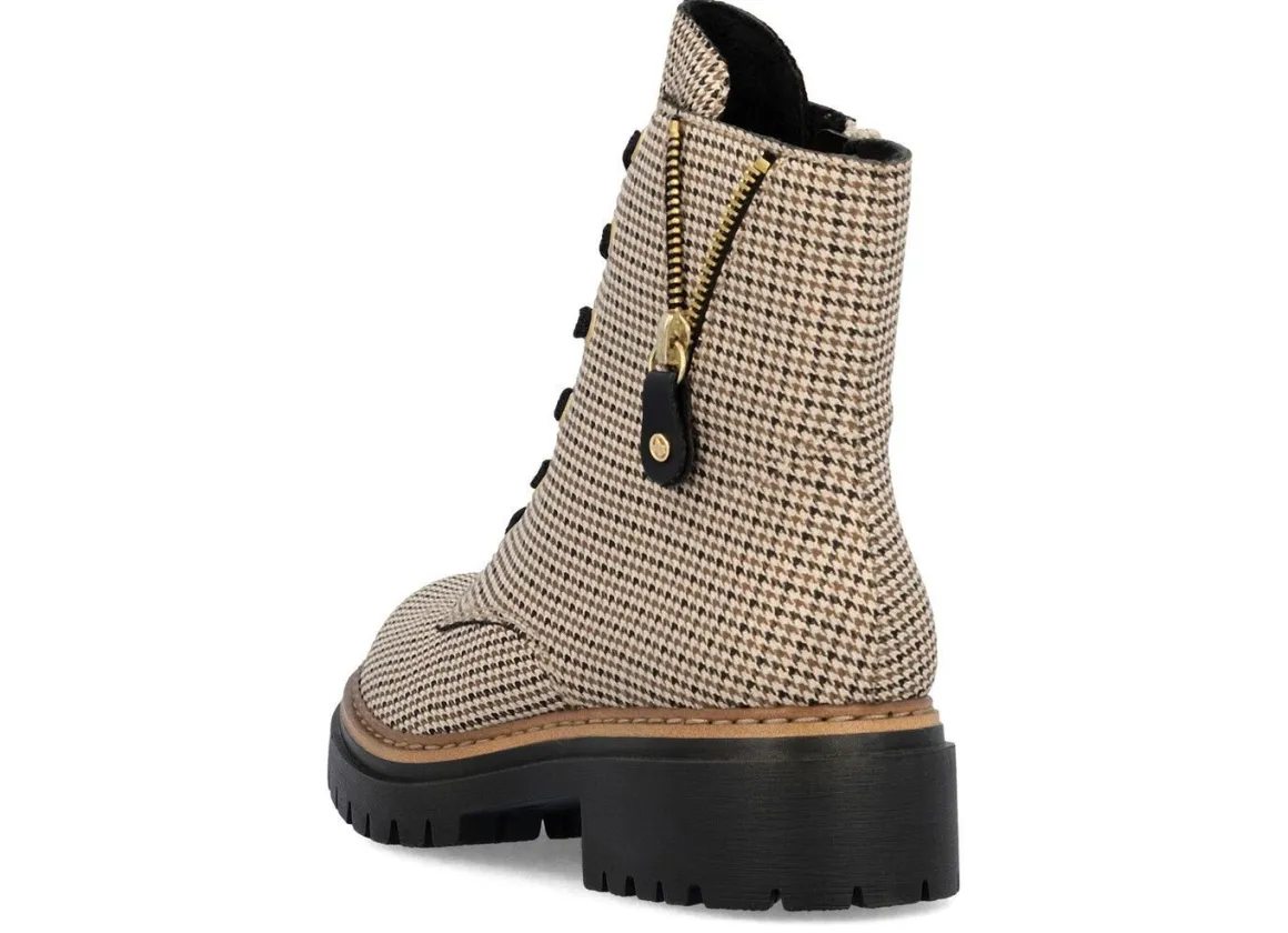 Rieker, trendige Damen-Stiefeletten, Winterschuhe, mit Reißverschluss