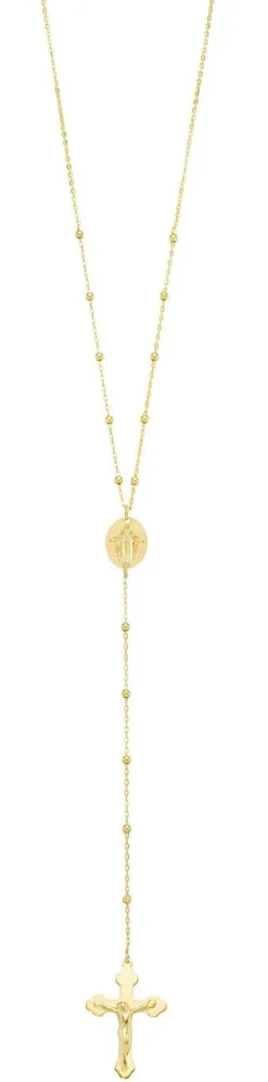 Rosenkranz-Ankerkette aus Gold