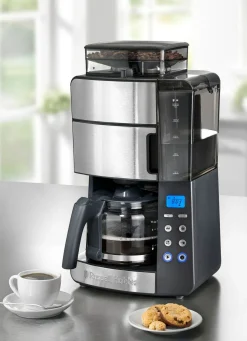 Russell Hobbs Kaffeemaschine mit integriertem Kegelmahlwerk