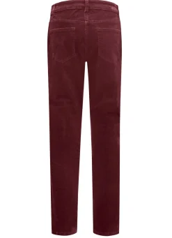 Samtweiche Hose in 5-Pocket-Form