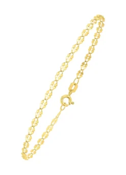 Schickes Kleeblatt-Armband