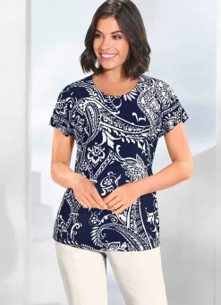 Shirt mit farbbrillantem Druck