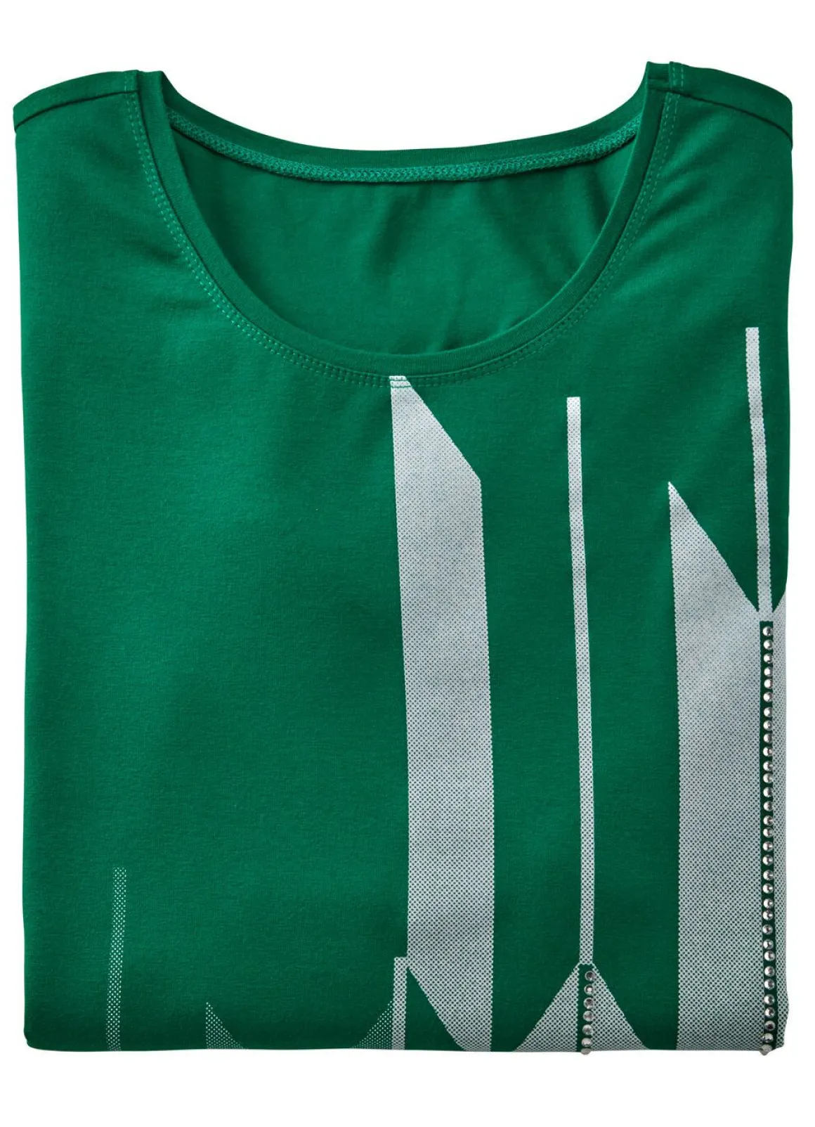 Shirt mit Kontrastdruck