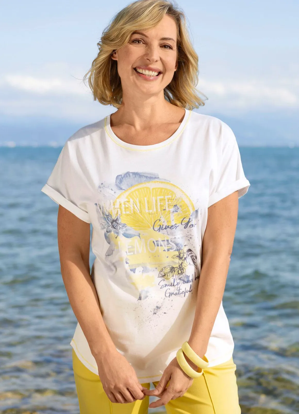 Shirt mit Plättchenzier