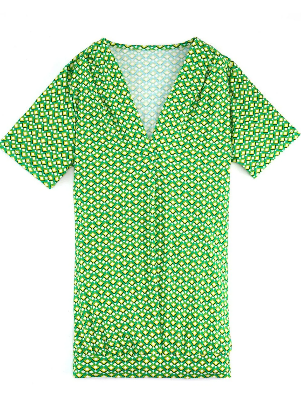 Shirt mit rückwärtiger Smokverarbeitung in 2 Farben