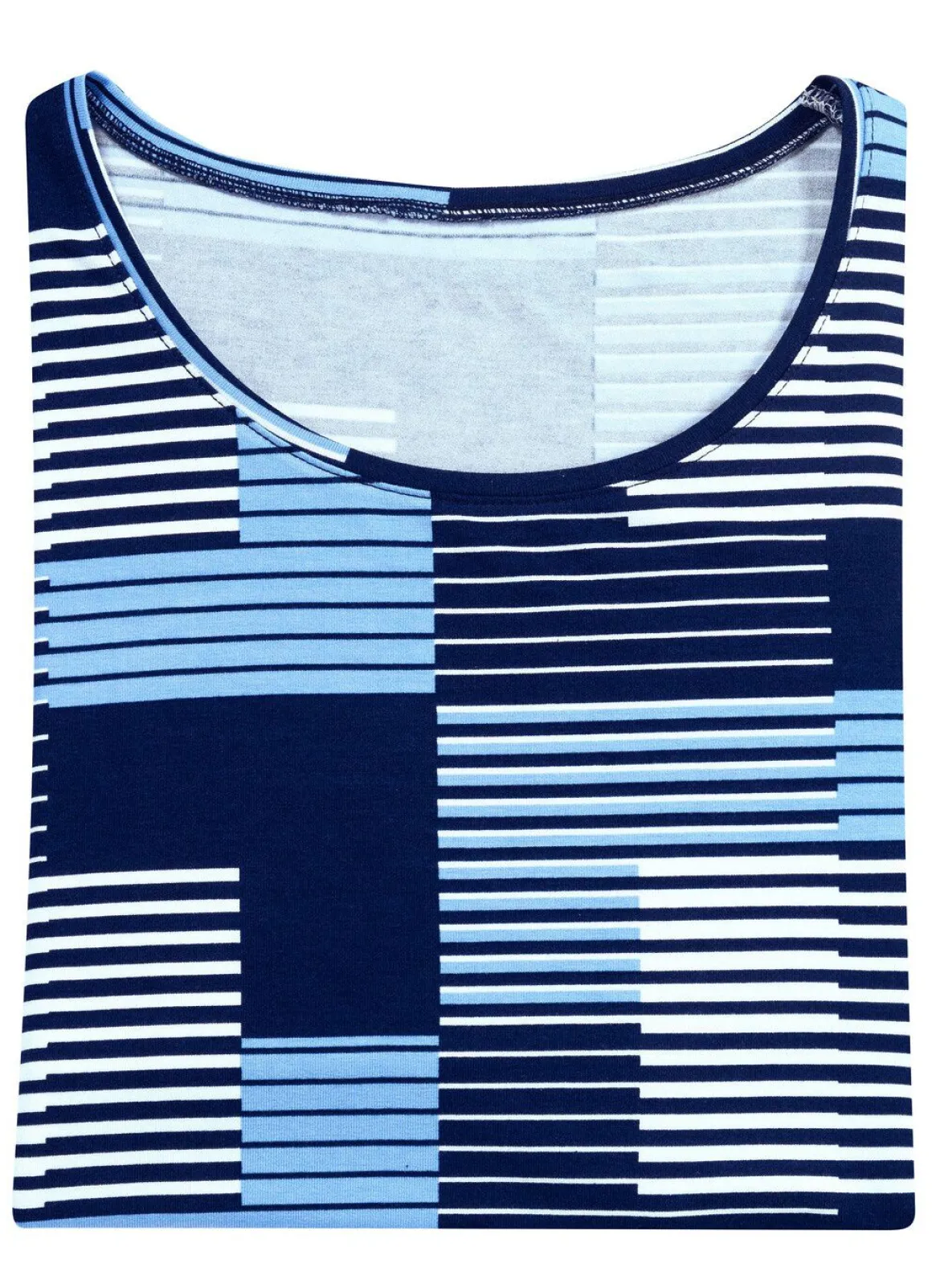 Shirt mit Rundhalsausschnitt in 3 Farben