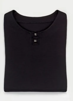 Shirt mit Strasszier in 2 Farben