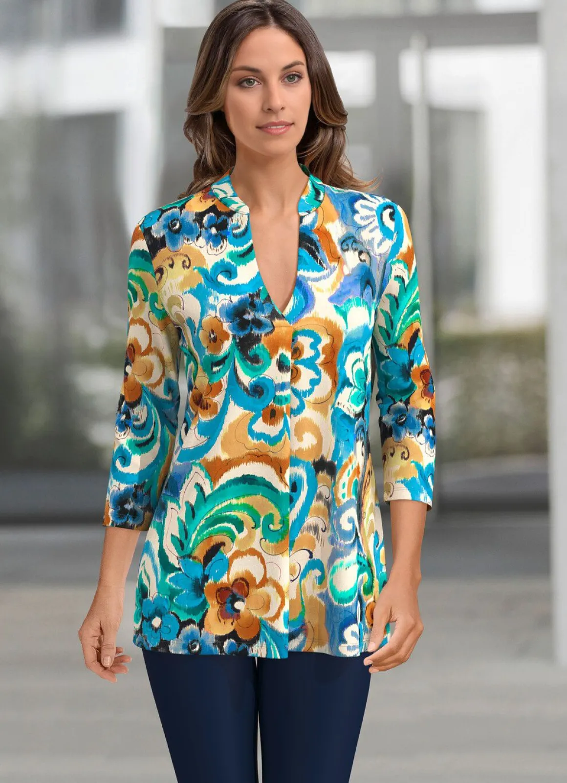 Shirt-Tunika in Premium Qualität
